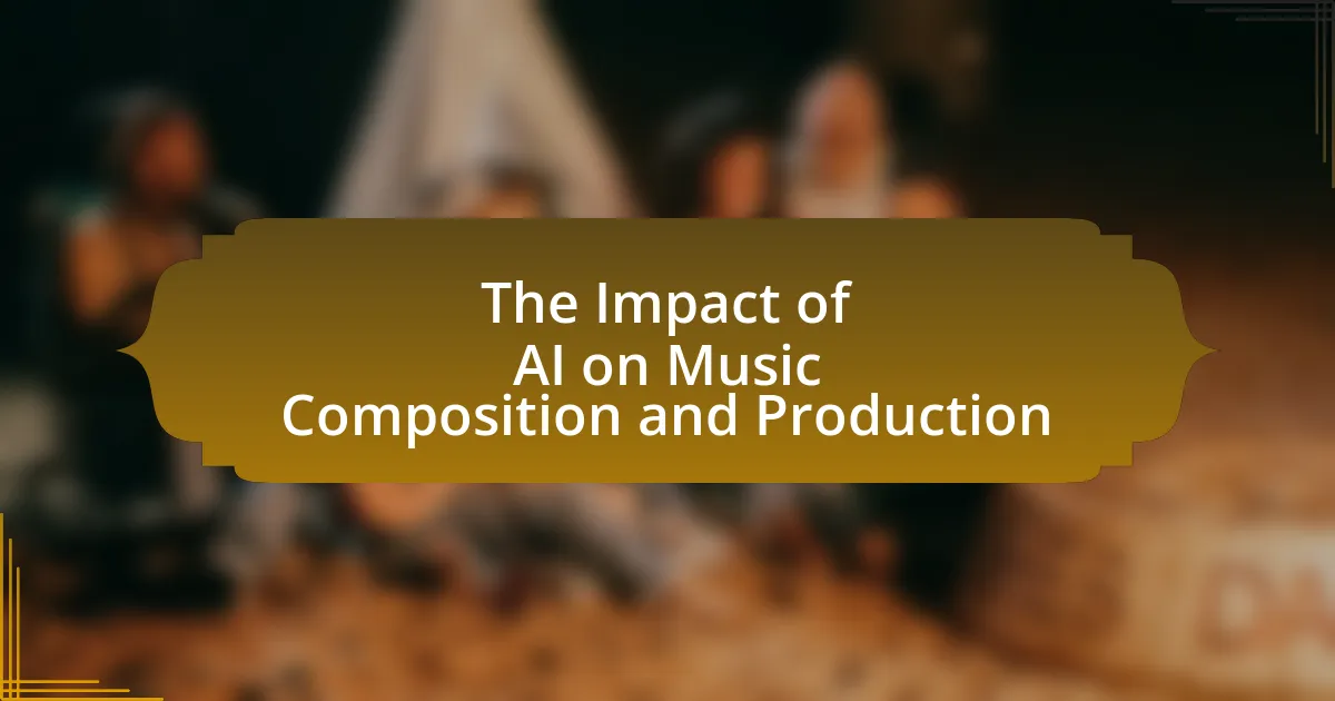 The Impact of AI on Music Composition and Production